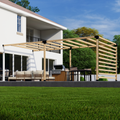 Off-House Pergola Build-It-Yourself Kit