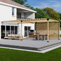 Covered Attached Pergola Kit