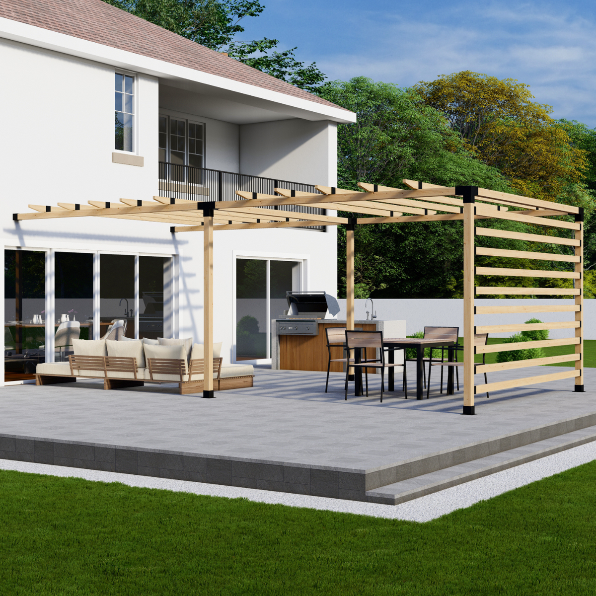 Deck / Garden Shed Pergola Kit