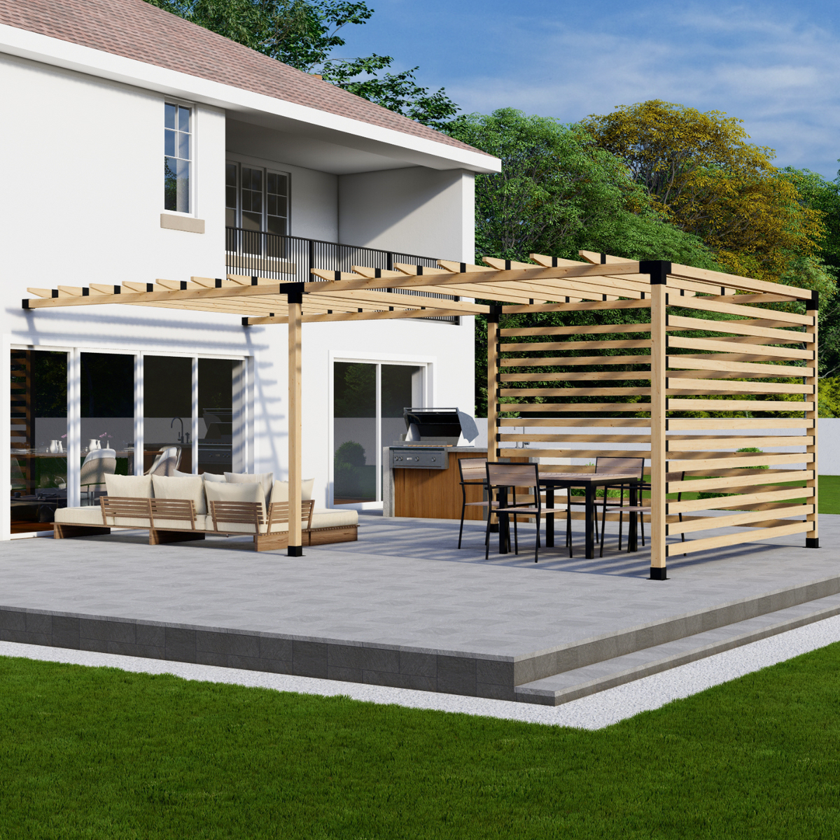 4x4 Pergola Brackets Kit