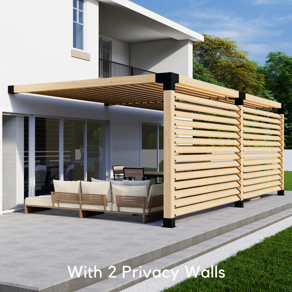 DIY Wall-Mounted Pergola Kit