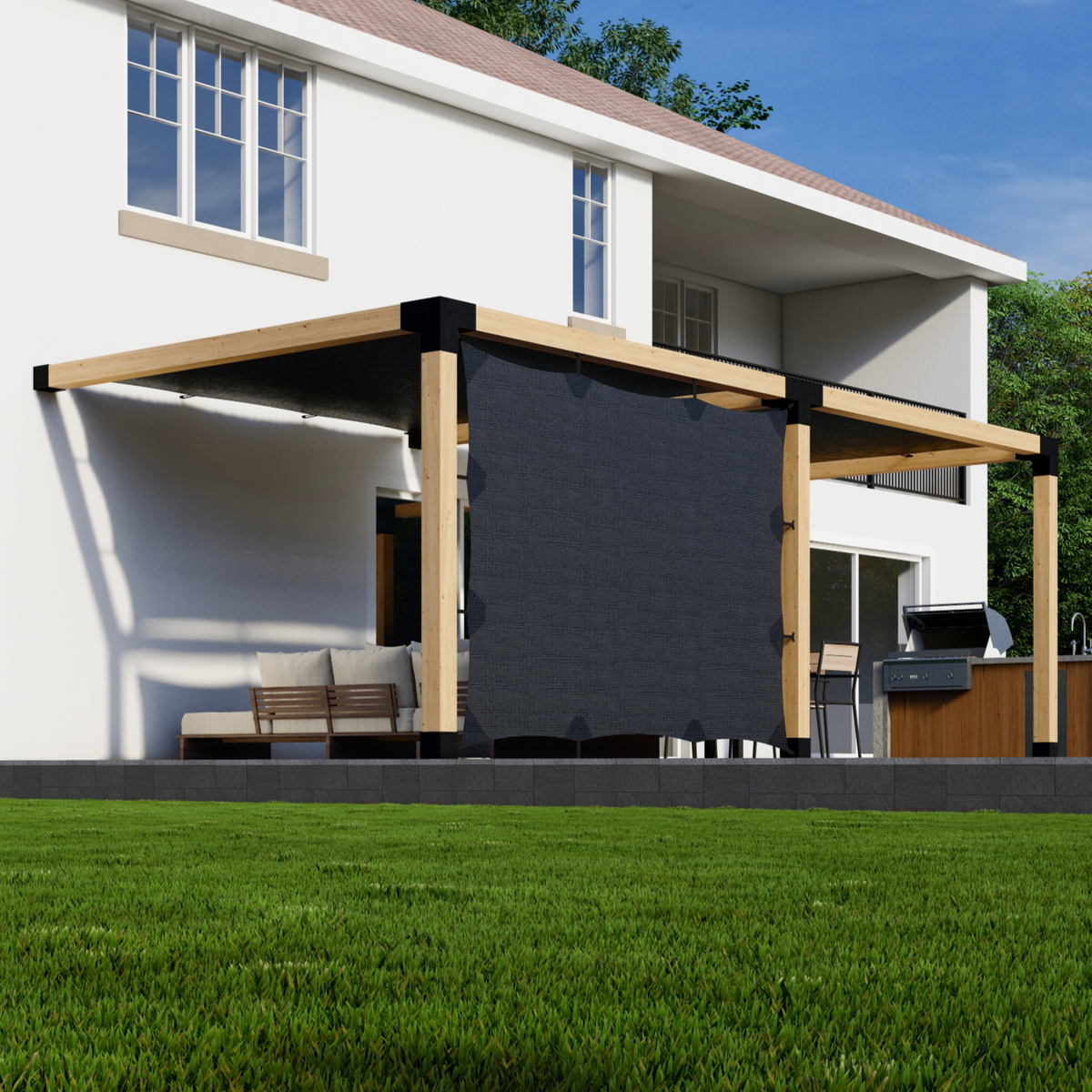 Sunshade Pergola Kit