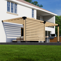 Roofed Pergola Kit - For Pergola of Any Size
