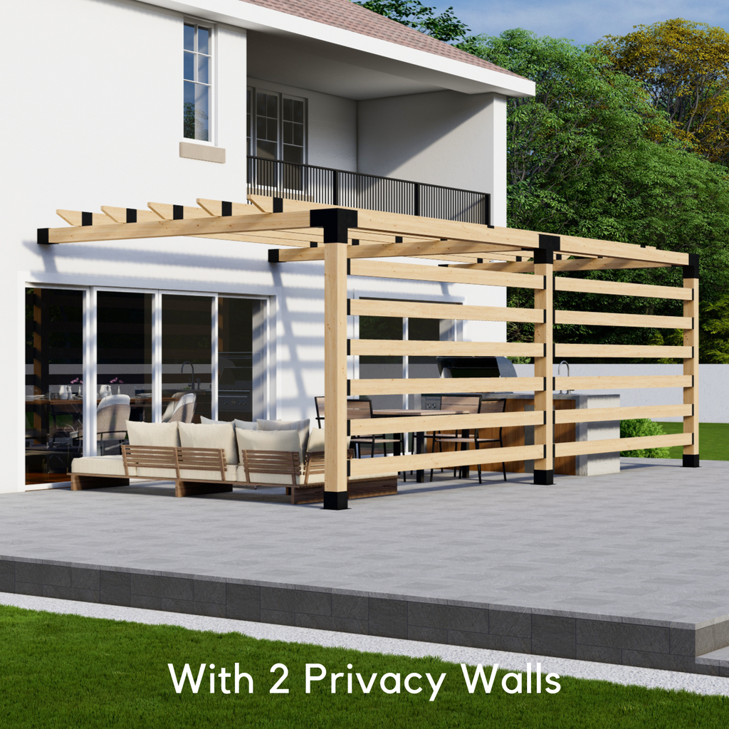 Backyard Covered Pergola Kit