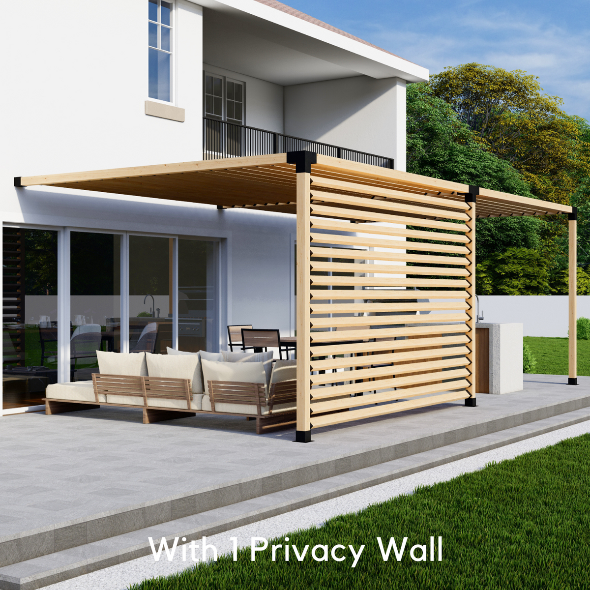 DIY Pergola Kit (Wall-Mounted)