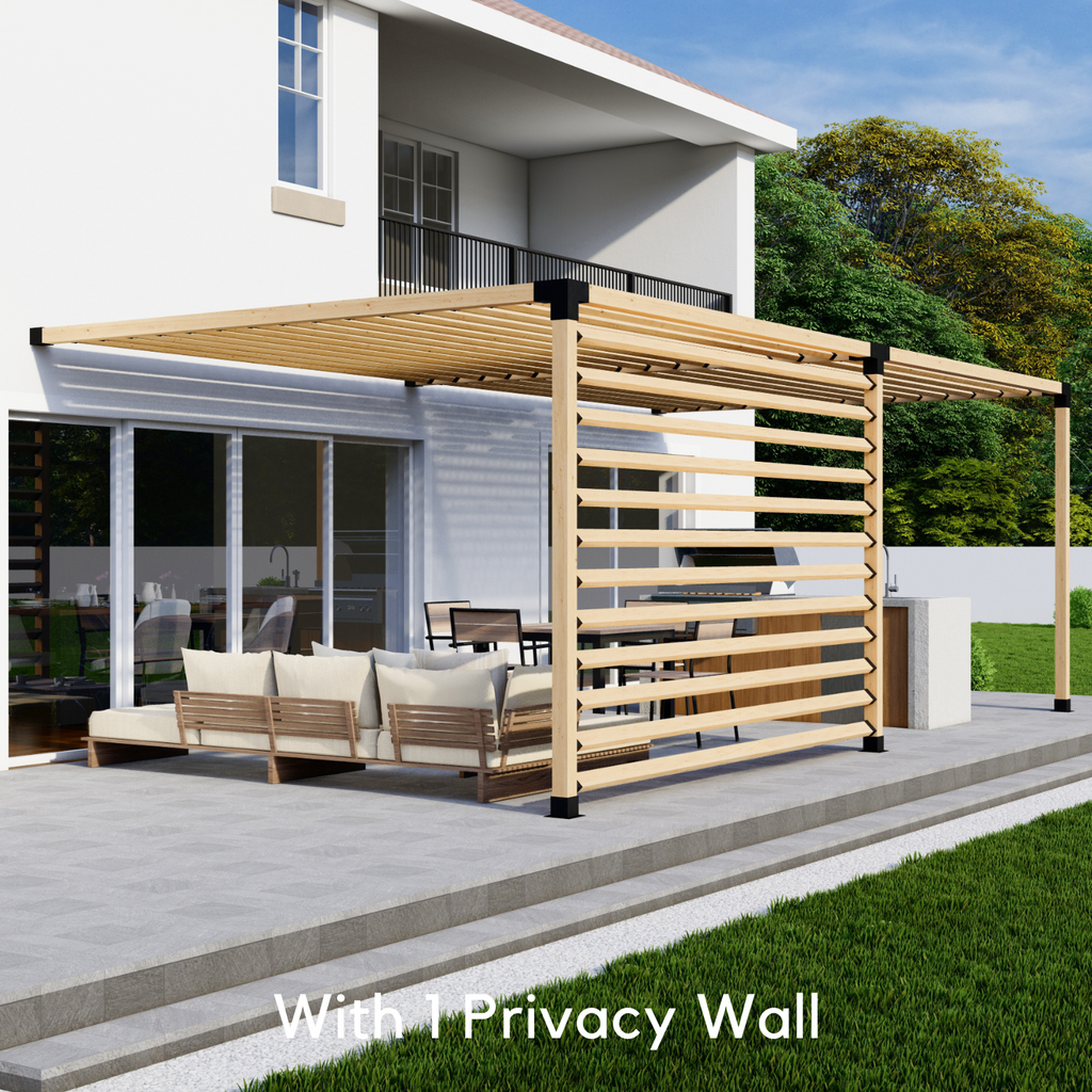 DIY Kit w/ Post Brackets for Pergola