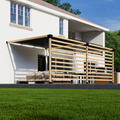 Kit for a Pergola With Top Shade
