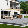 Kit for a Pergola Connected to House