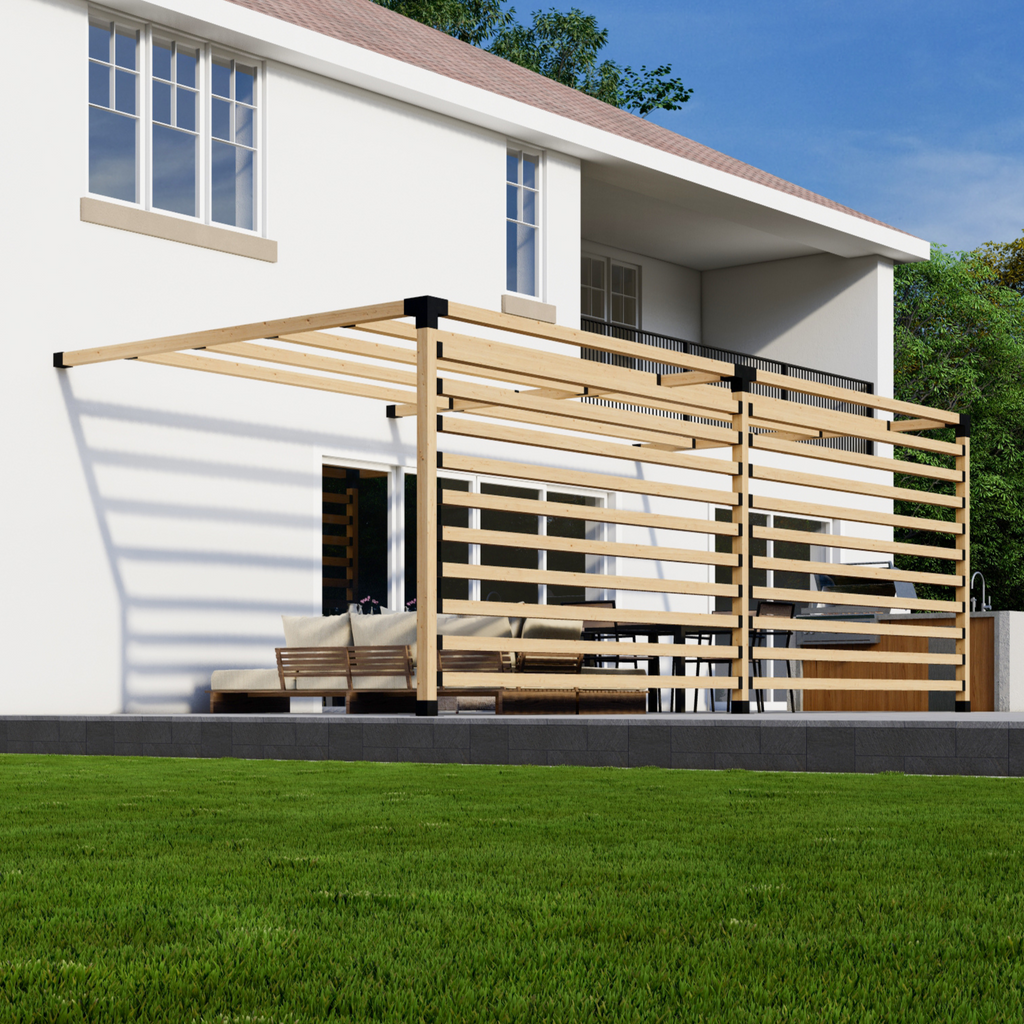 Kit to Build the Best Pergola for High Winds