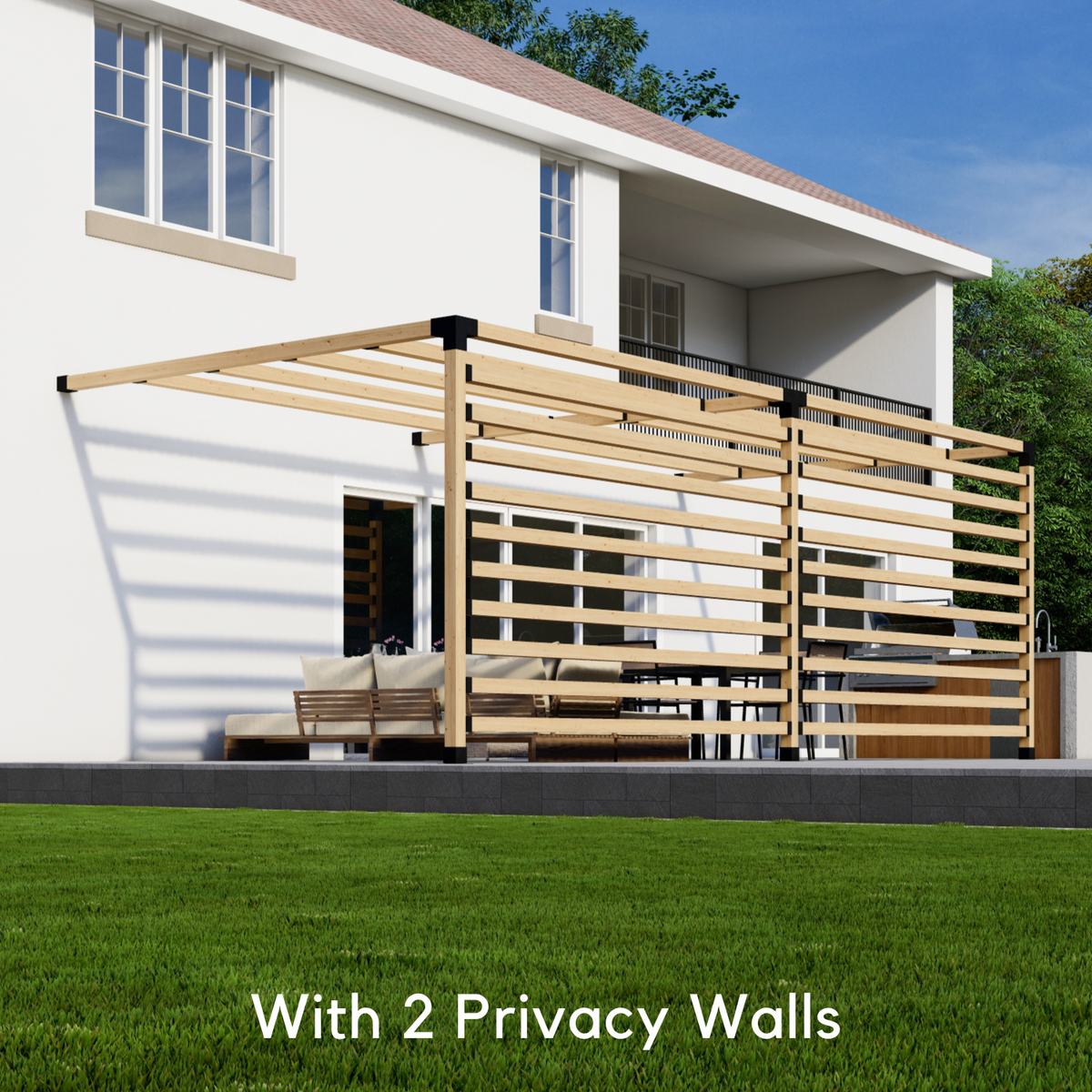 Off-the-House Pergola Kit