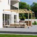 House-Attached Pergola Kit