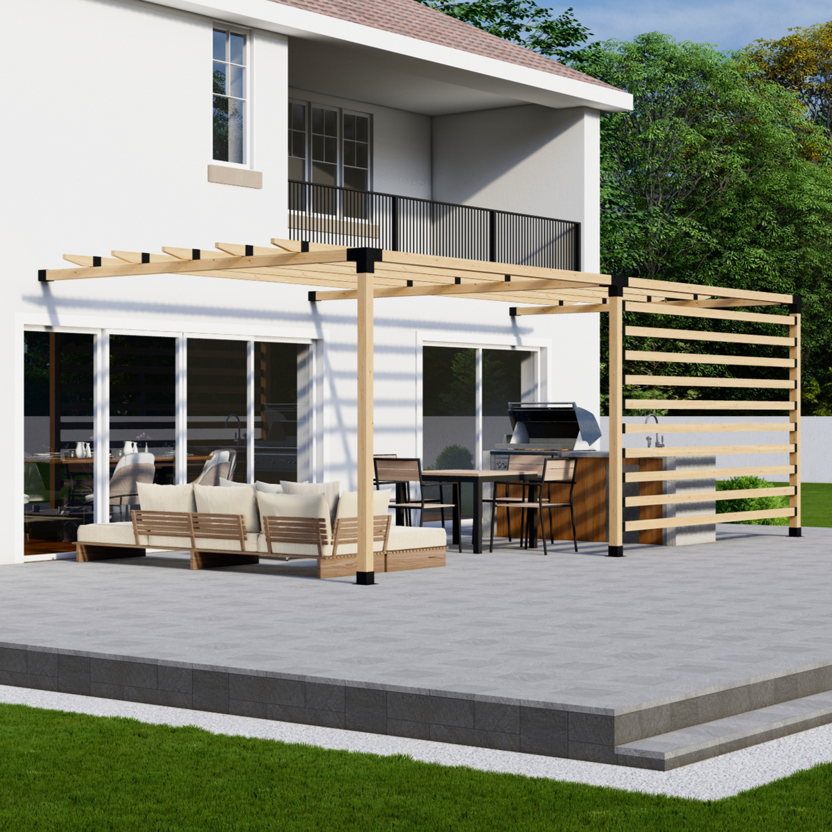 High-Quality But Cheap DIY Pergola Kit