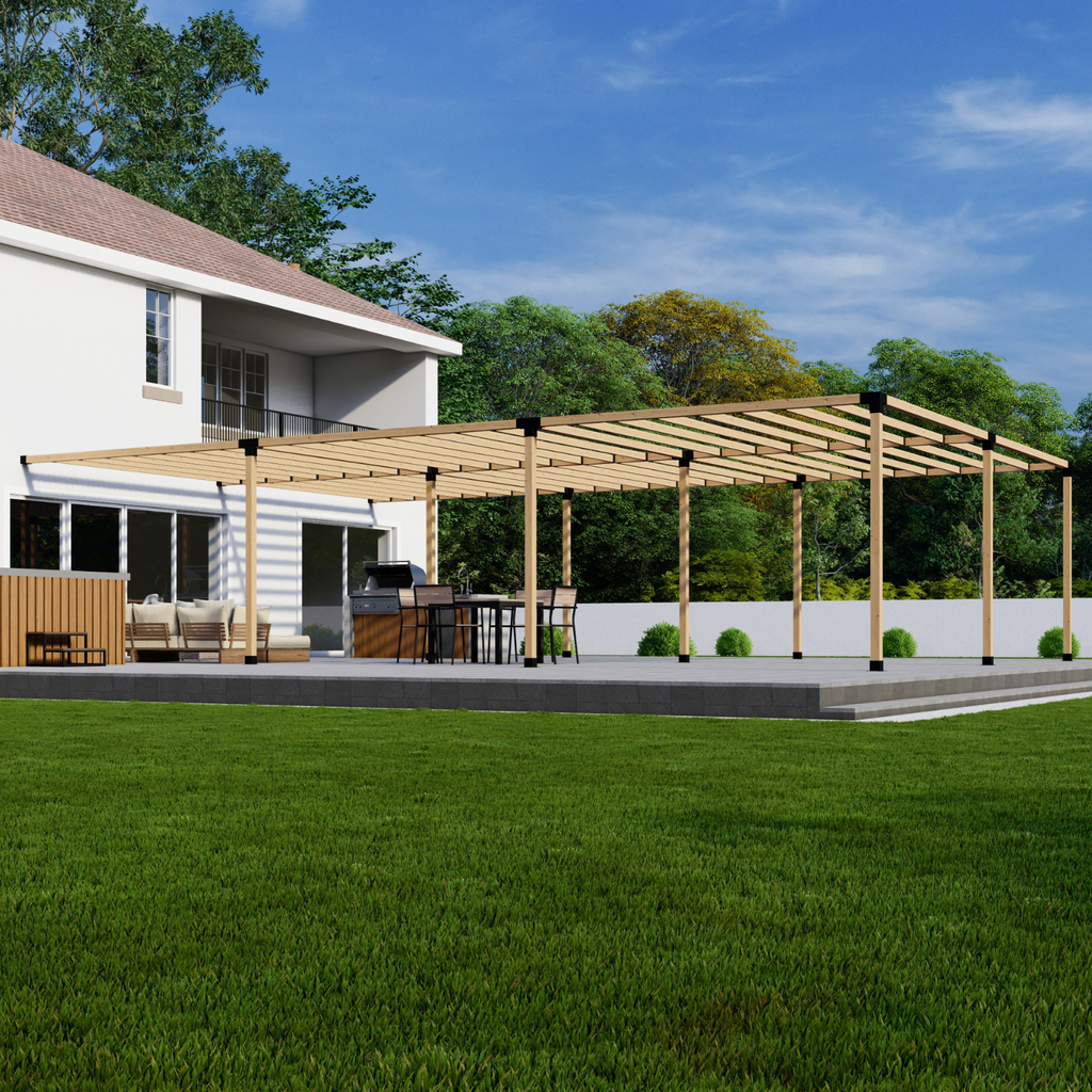 Kit for a Gigantic Pergola Attached to House