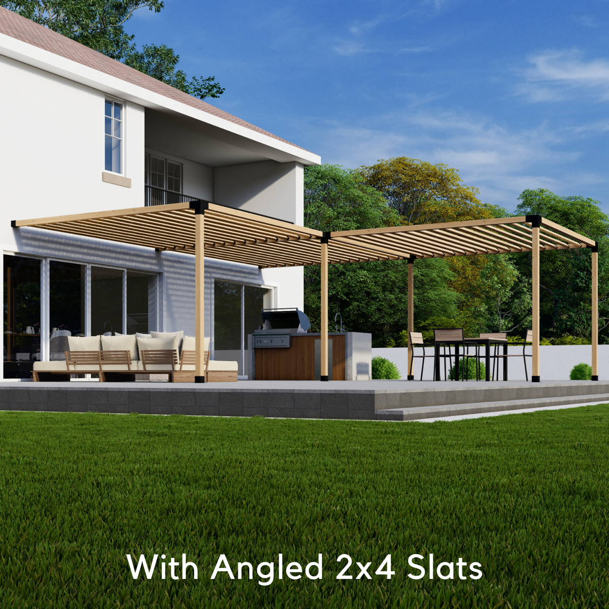 Small Corner Pergola Kit