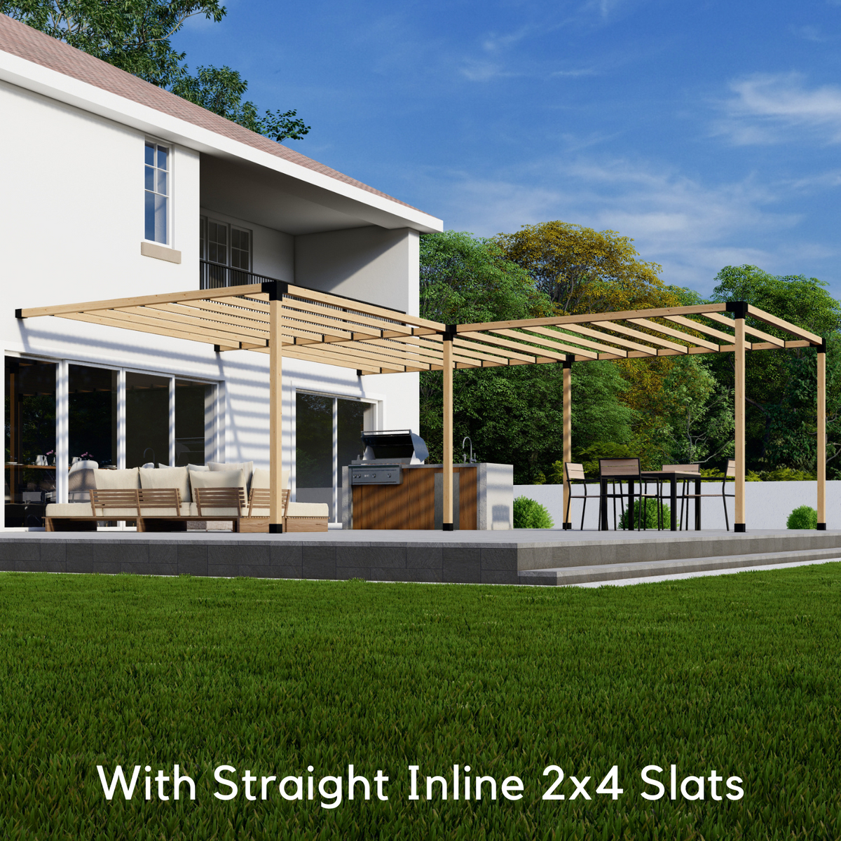 Small Corner Pergola Kit