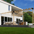 Large 3-Sided Pergola Kit