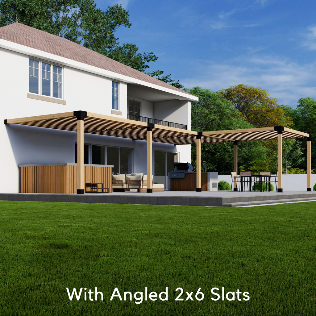 Corner Deck Pergola Kit