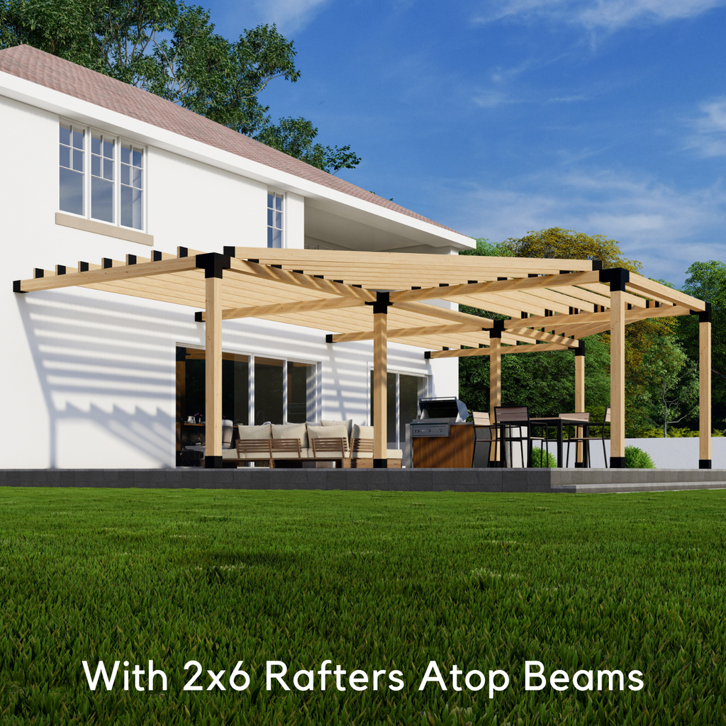 Semi-Circle Pergola Kit - For a 6-Section Pergola Up to 36' x 24'