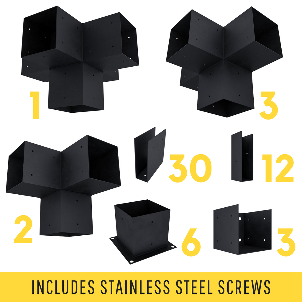 Zen's Best Pergola Kit for Hanging Lights