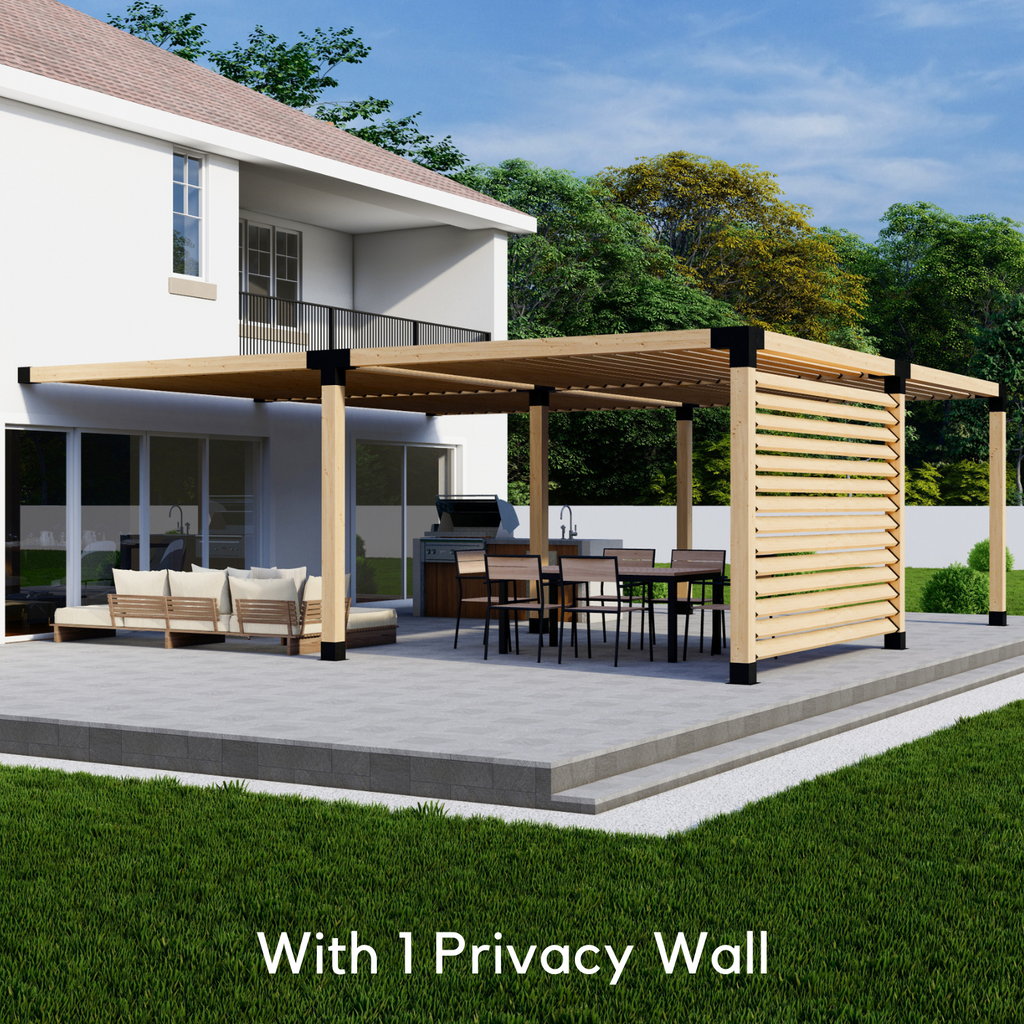DIY Wall-Mounted Pergola Kit