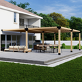 DIY Wall-Mounted Pergola Kit