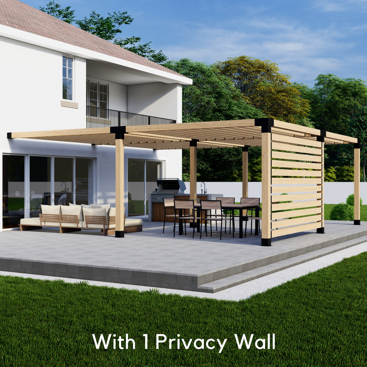Outdoor Patio Pergola Kit