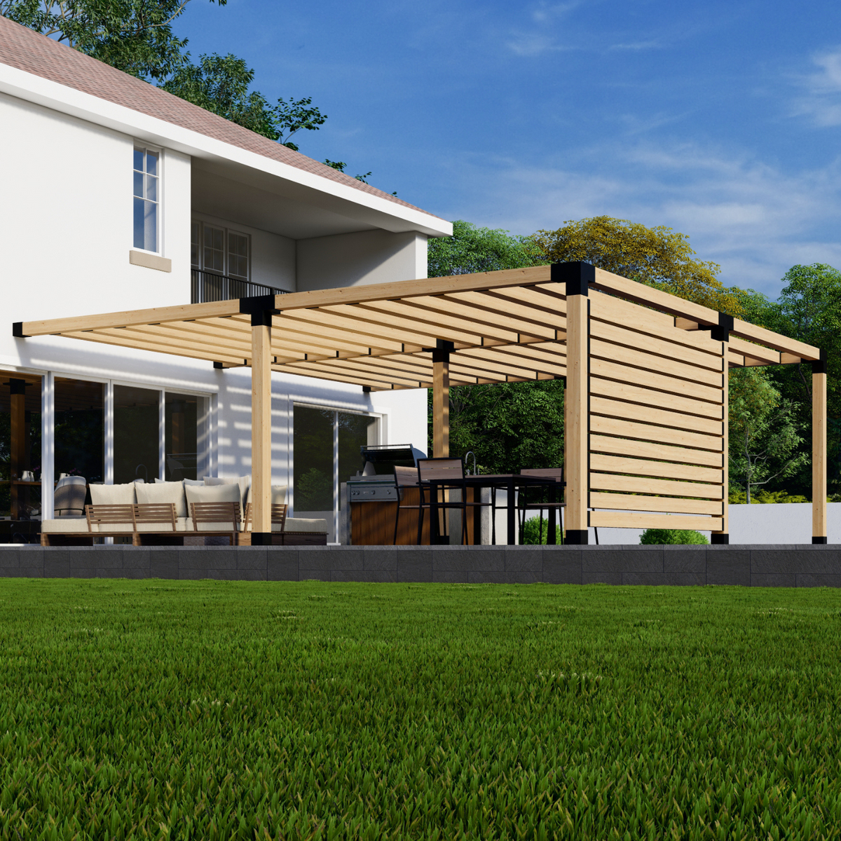 DIY Pergola Metal Kit (4x4 or 6x6 Brackets)