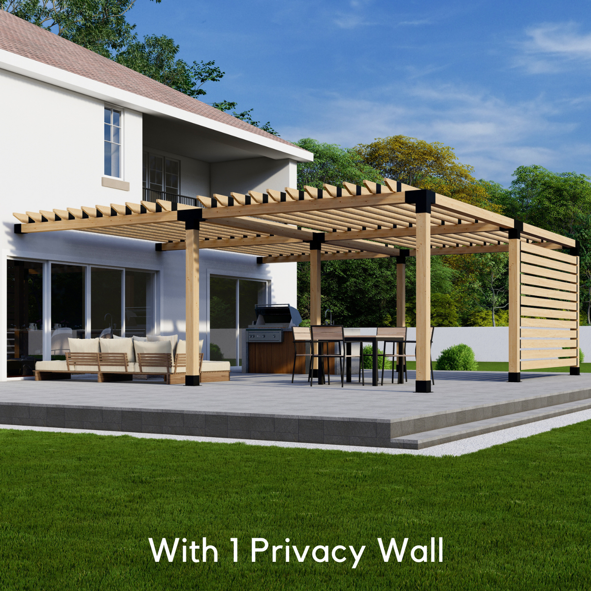 Back Yard Pergola Kit