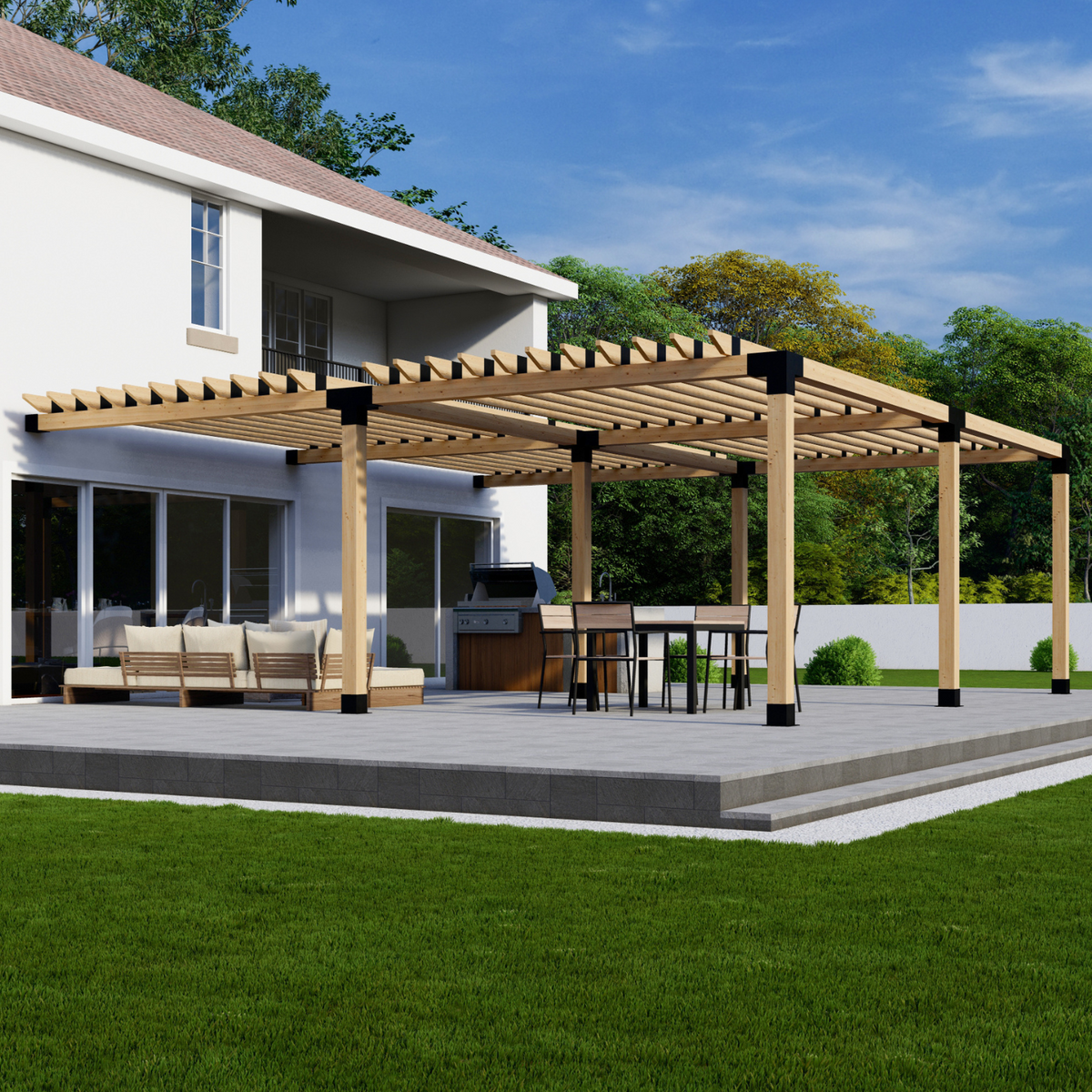 Back Yard Pergola Kit
