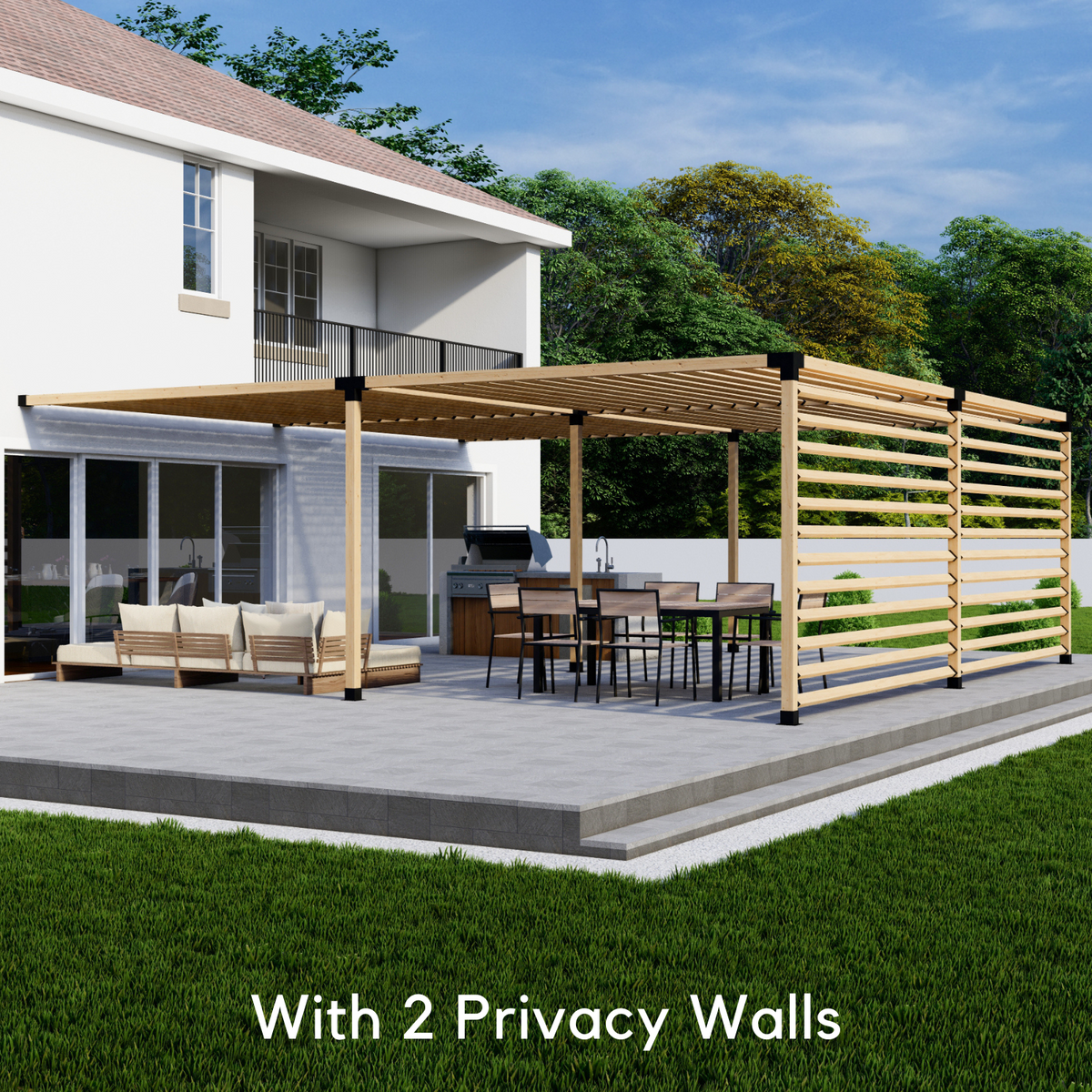 DIY Wall Pergola Kit