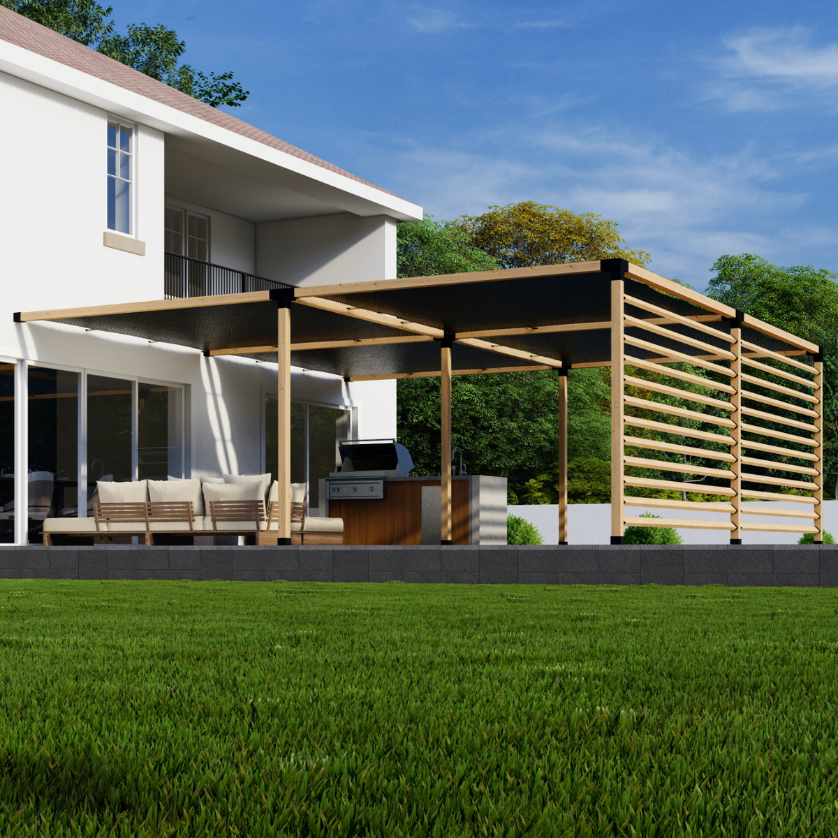 Custom Deck Pergola Kit