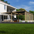 DIY Kit w/ Custom Steel Pergola Brackets