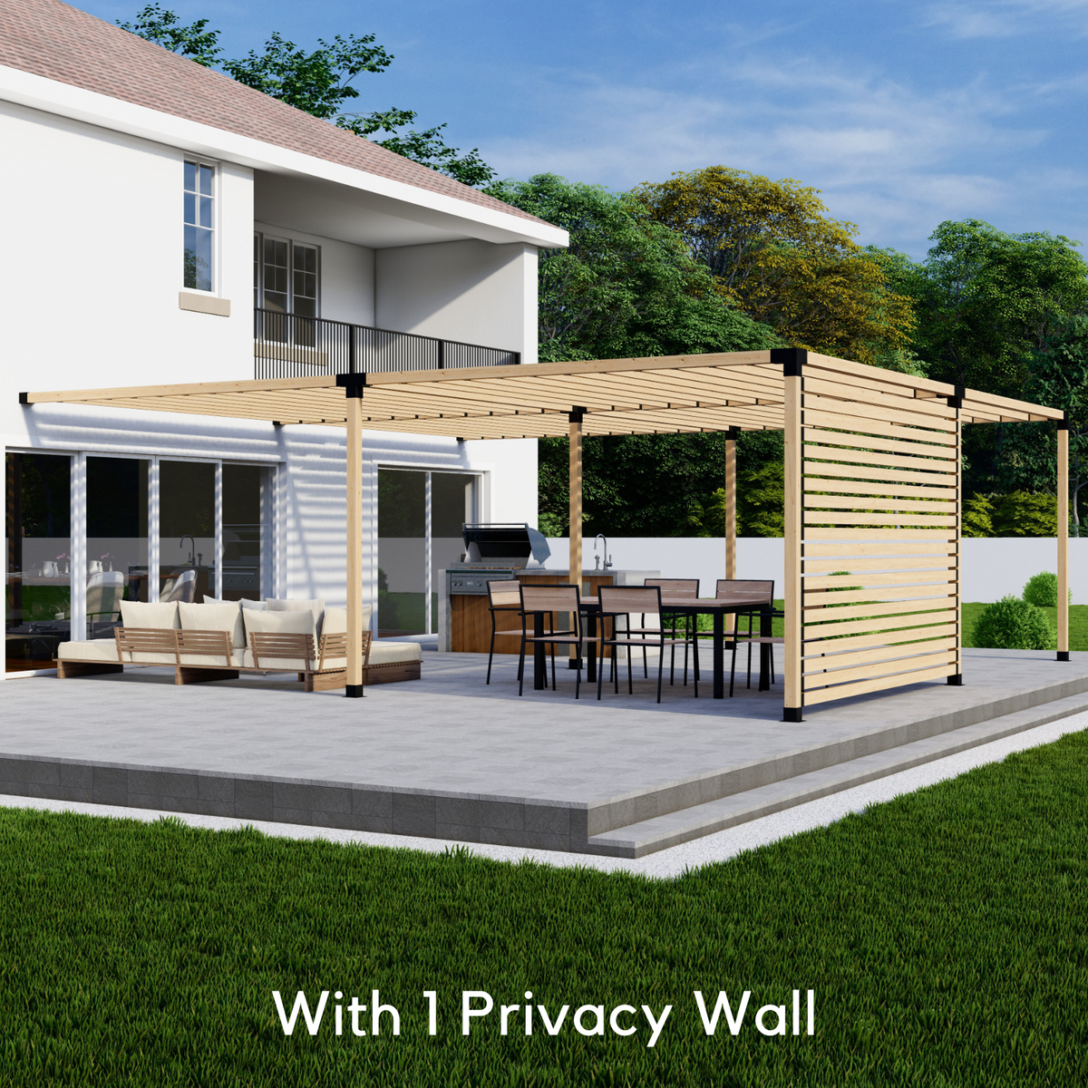 Barbecue Pergola Kit