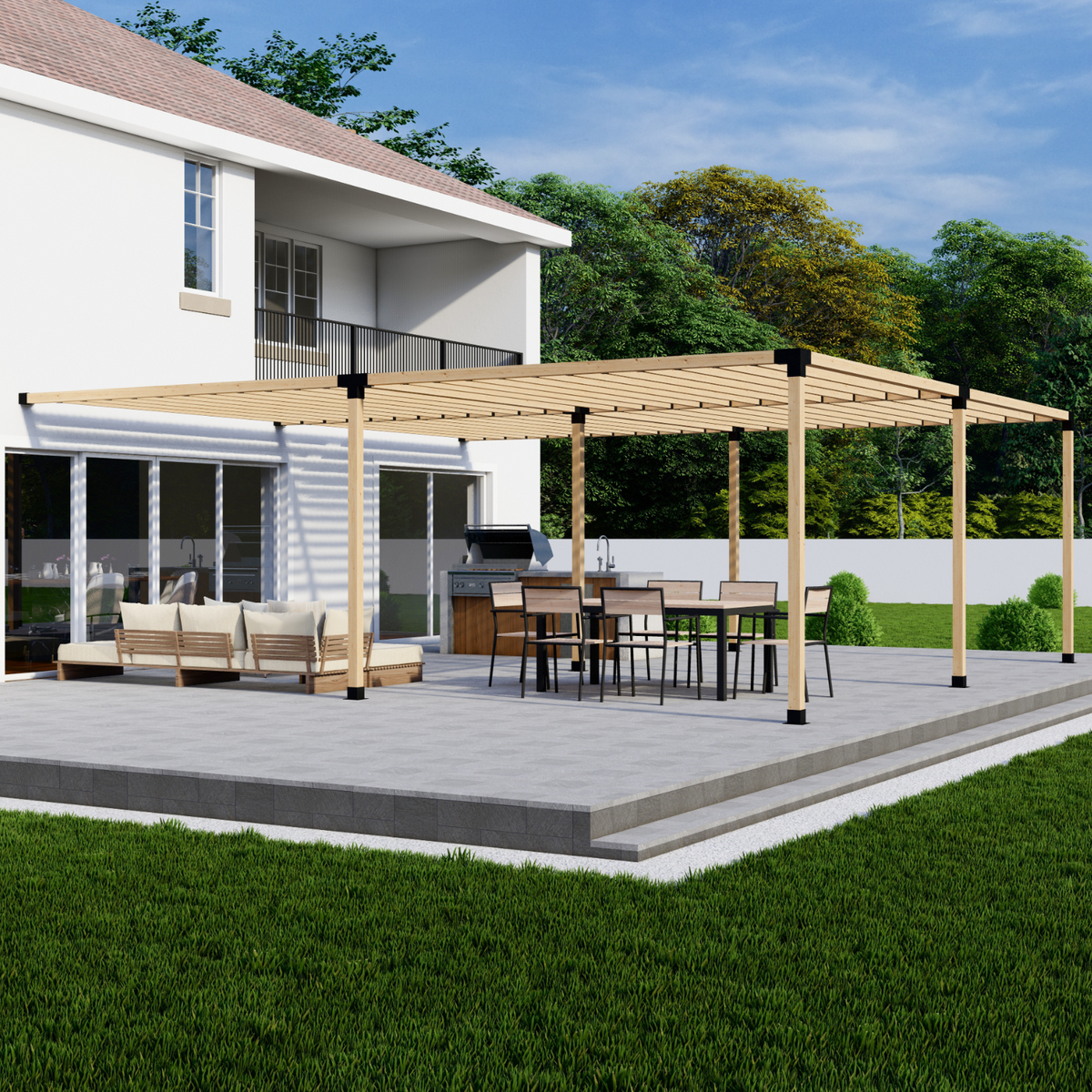 Barbecue Pergola Kit