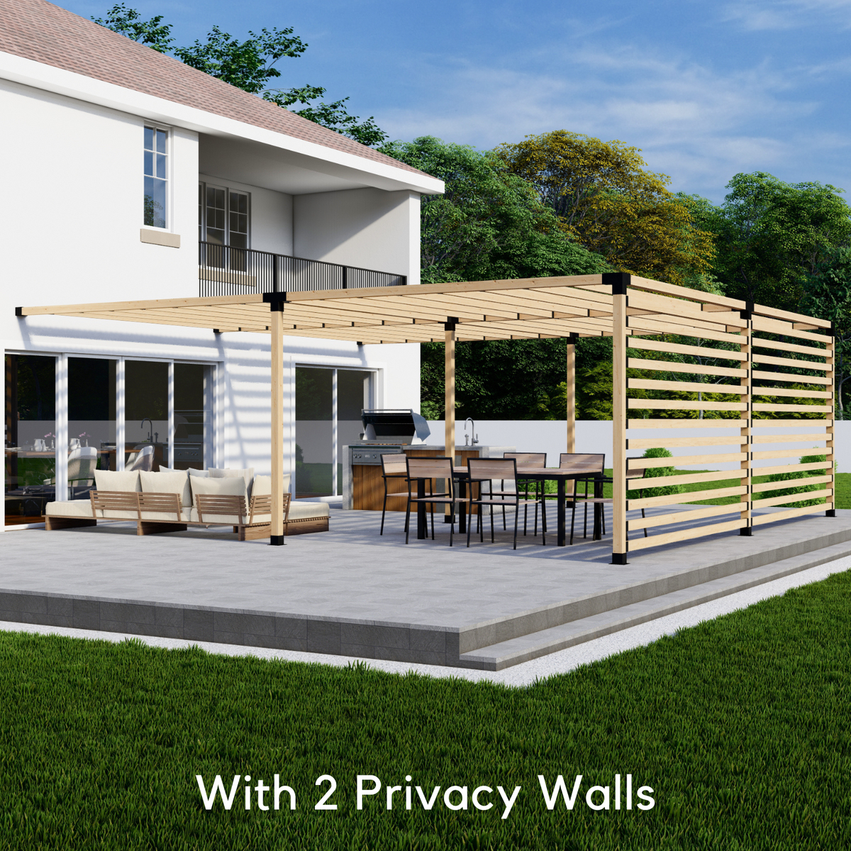 Pergola Building Kit (4x4 of 6x6 Brackets)