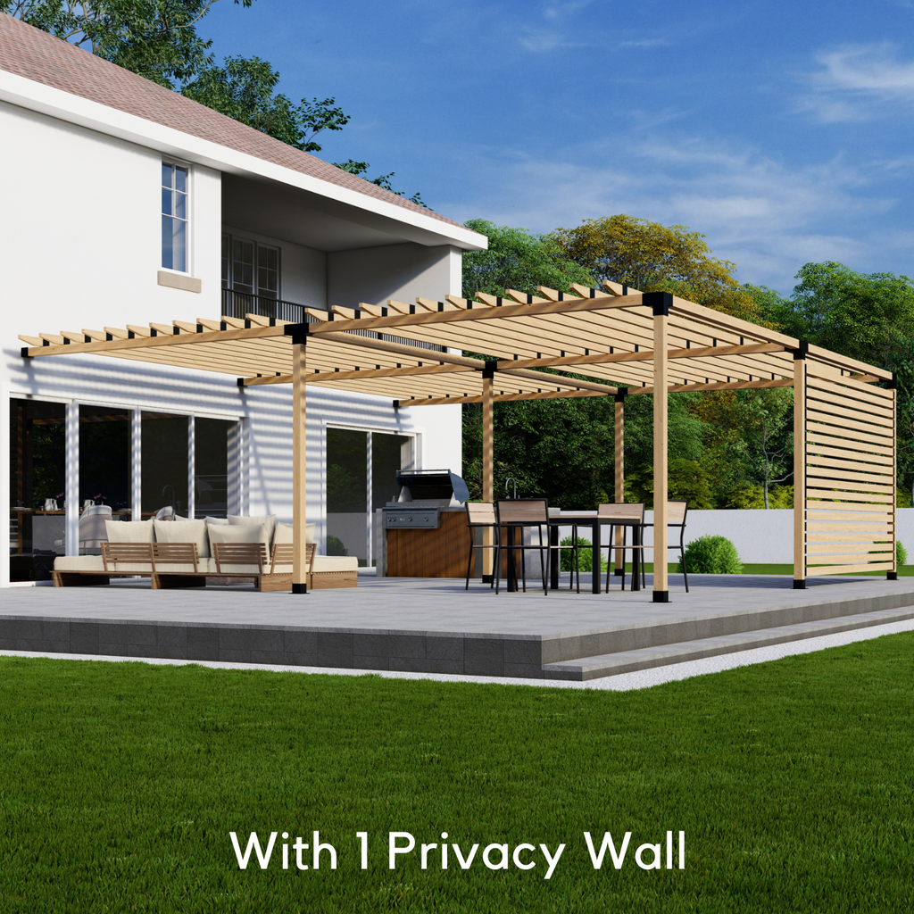 DIY Bracket Kit to Attach a Pergola to a Deck