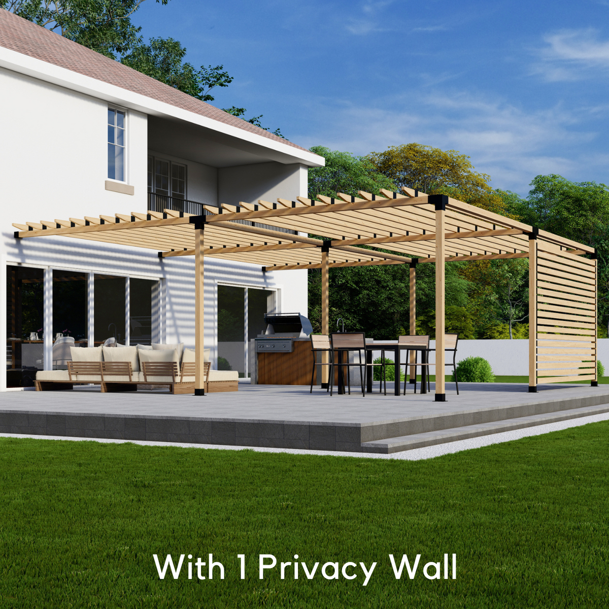 DIY Bracket Kit to Attach a Pergola to a Deck