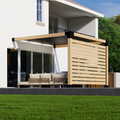 Kit for Building a Pergola Over Deck
