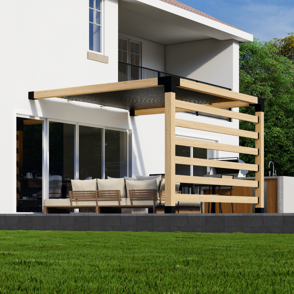 Kit for a Pergola w/ Shade Cover