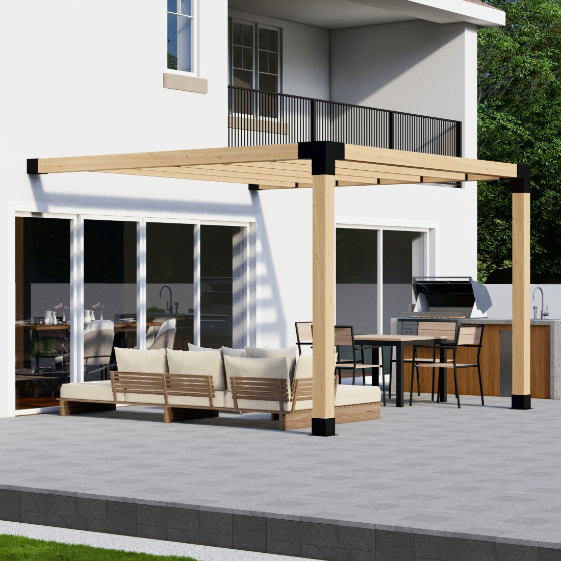 Easy DIY Pergola Kit