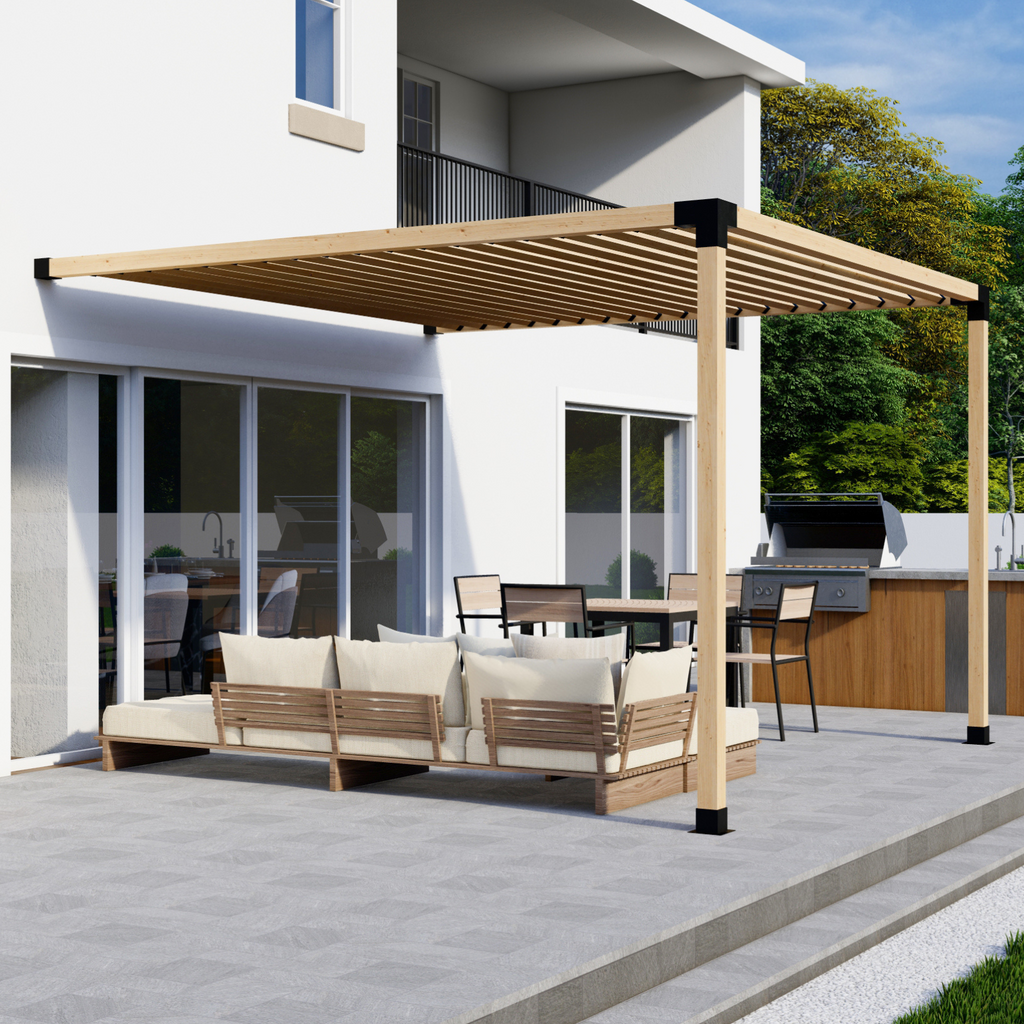 Two-Legged Pergola Kit - For Pergola Any Size Up to 12' x 12'