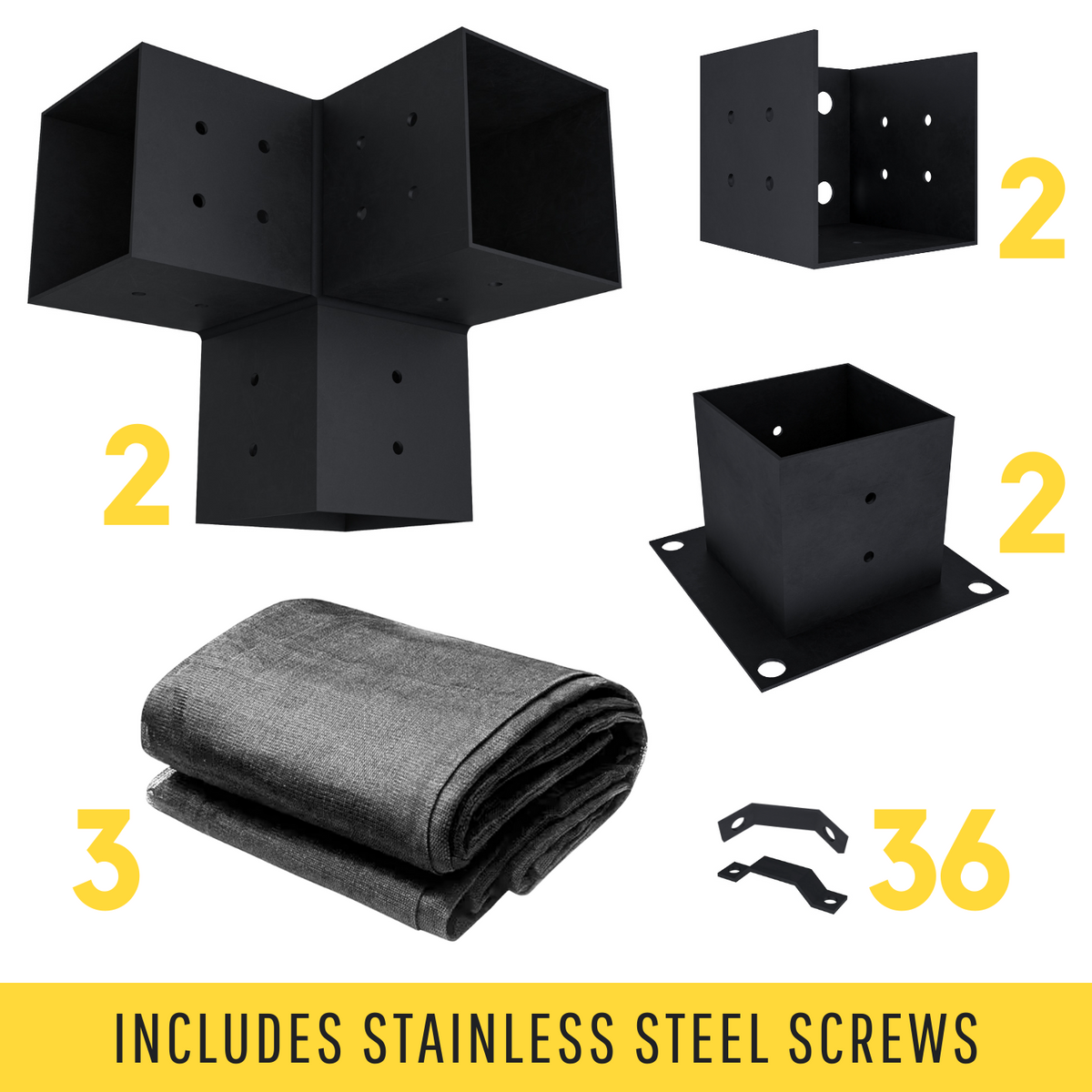 DIY Pergola/Shade Cover Kit