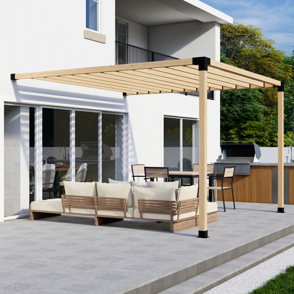 Simple Outdoor Pergola Kit