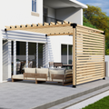 DIY Attached Pergola Kit