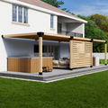 Kit to Build a Pergola With Roof