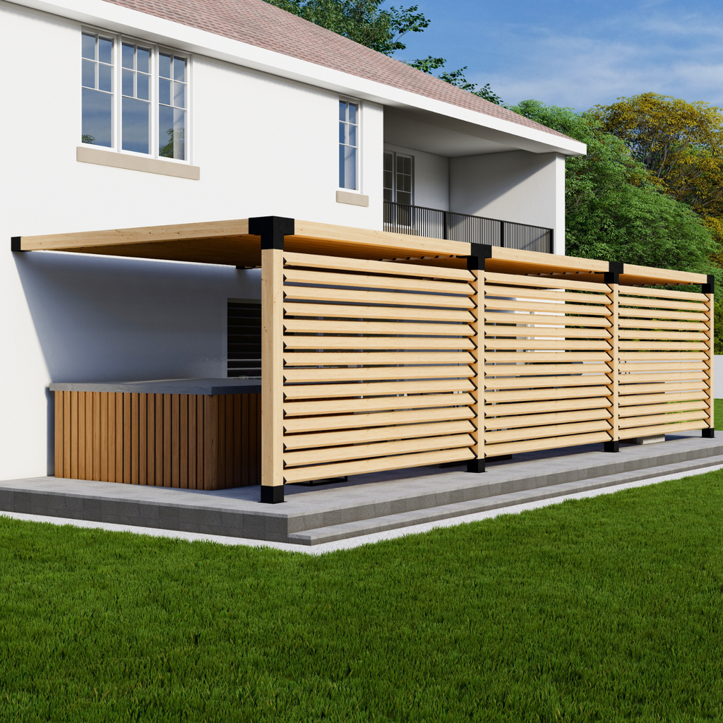 Wall-Mounted Pergola Kit