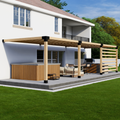 Bracket Kit for a Wood Deck Pergola
