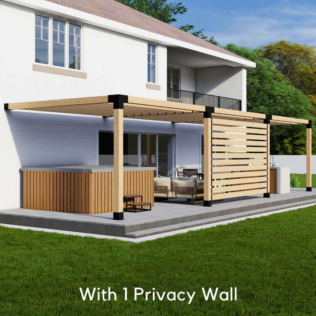 DIY Build Kit for Outdoor Shade Pergola