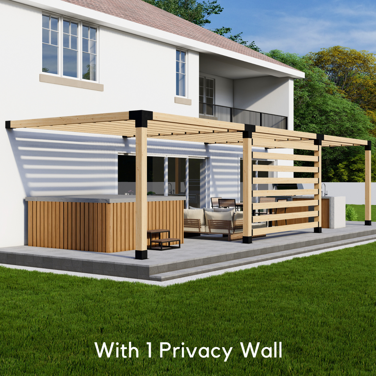 DIY Pergola Kit (Hardware & Brackets)