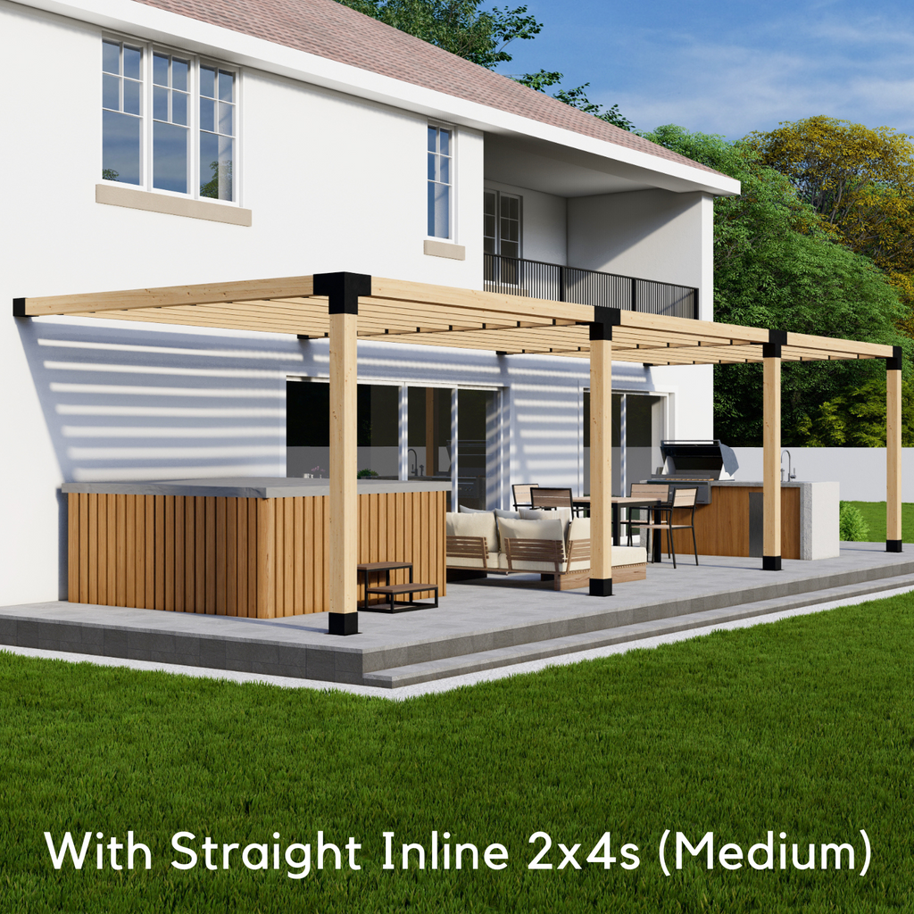 Timber Frame Pergola Kit (Brackets & Hardware)